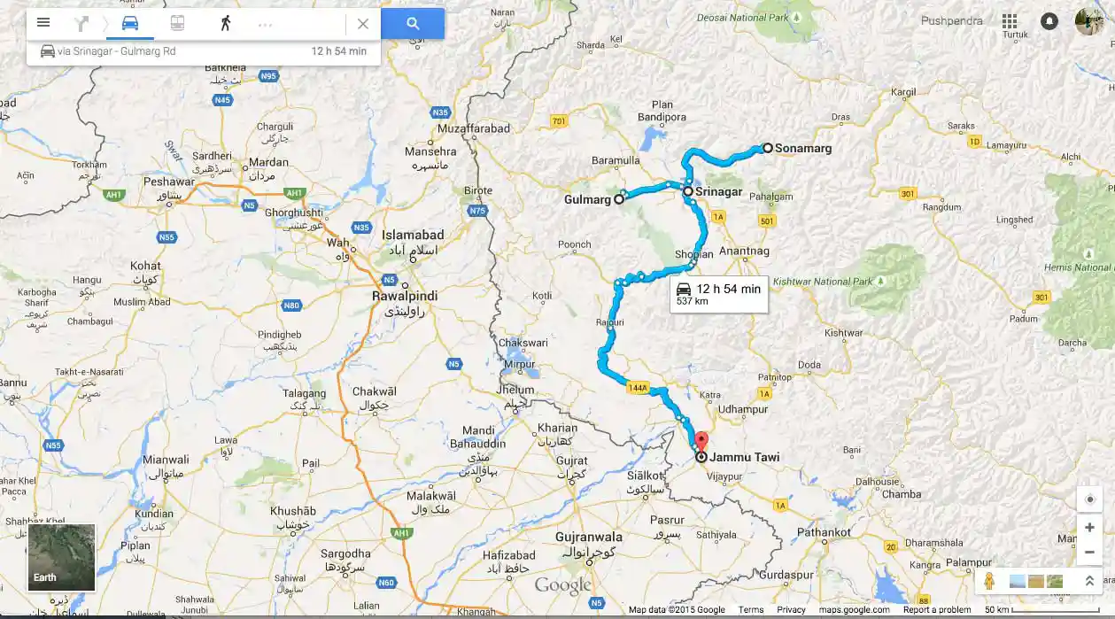 Srinagr-places-to-visit-in-map